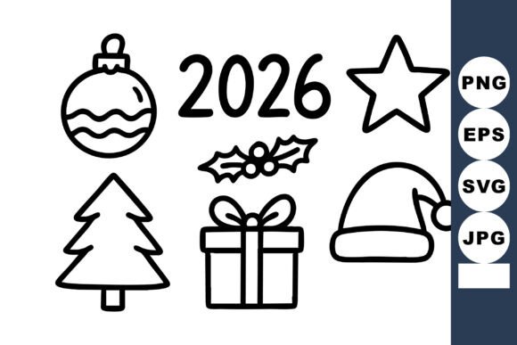 Christmas 2026 Holiday Icons: A Graphics Must-Have