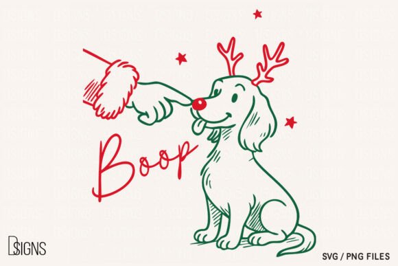 Christmas Svg Boop Dachshund: A Charming Illustration for Festive Graphics