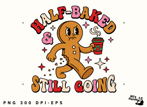 Funny Christmas Half Baked: A Versatile Graphics and Illustrations Asset