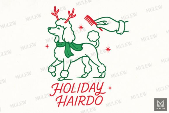 Funny Christmas Poodle Dog Sublimation: A Graphic Illustration Review