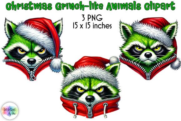Hilarious Grumpy Green Animals for Christmas
