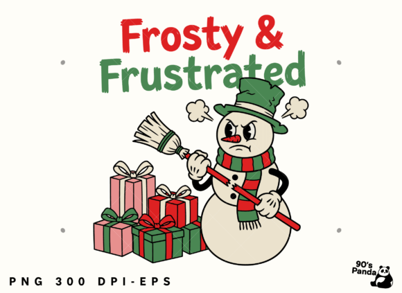 Review: Funny Christmas Frosty for Graphics and Illustrations