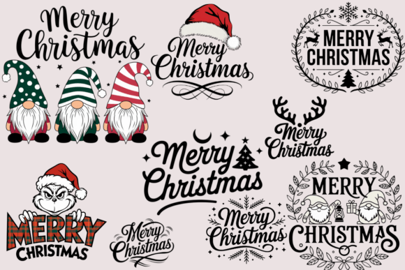 Review: Merry Christmas Text SVG for Creative Graphics
